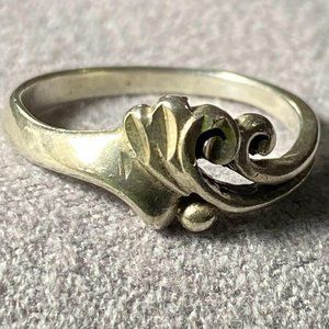 925 Silver Kids Swirl Ring
